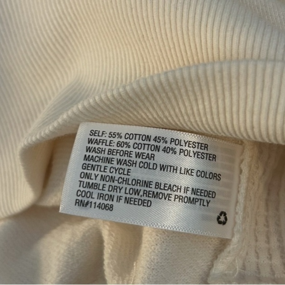 NWT Evereve Kassandra thermal mix sweatshirt - Picture 9 of 9